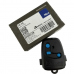KIT 2 Controle Remoto Portão NICE PECCININ TX 3C PRETO COM PILHA