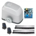 Kit Motor Portão Eletrônico Nice Peccinin Gatter 1/4hp 220v Cor Cinza Frequência 433 Tamanho Da Engrenagem Z20 220v