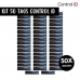Kit 50 Tag Etiqueta Adesiva RFID UHF Control Id